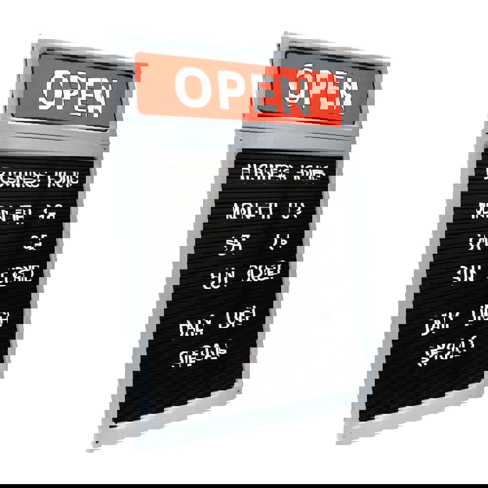 SIGN,UPSCALE,OPN/CLS,LTRS